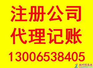 胶州免费代理注册公司及代理记账报税服务详解